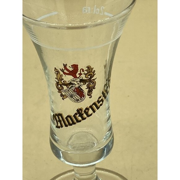Vintage Martenstedter LOT 2 Shot Glass Bremen Germany Weizenkorn 2cl - Picture 3 of 8